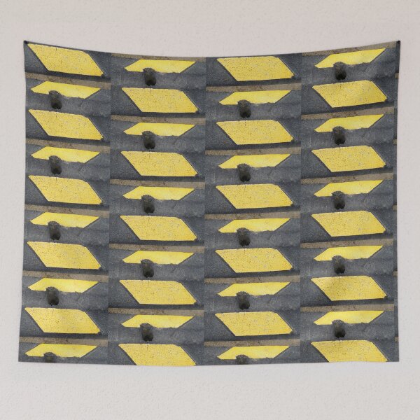 Item preview, Yellow Quadrangles  designed and sold by Ethna Gillespie.