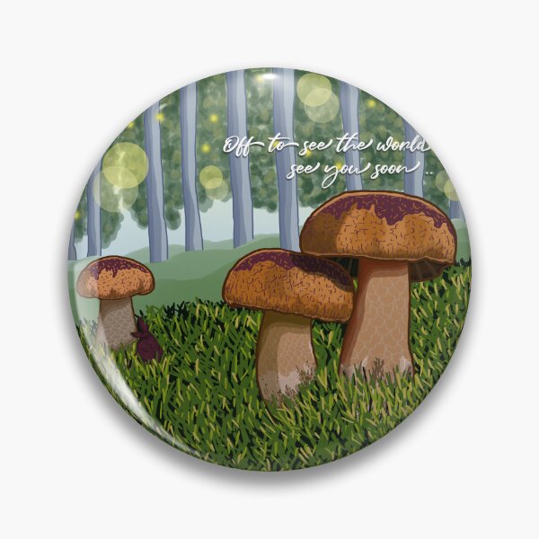 Item preview, Mushroom Travel Adventure See The World designed and sold by WillowerStudio.