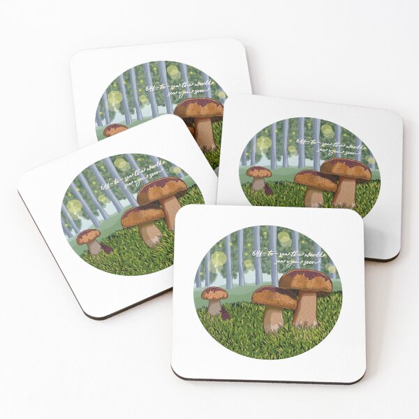 Item preview, Mushroom Travel Adventure See The World designed and sold by WillowerStudio.