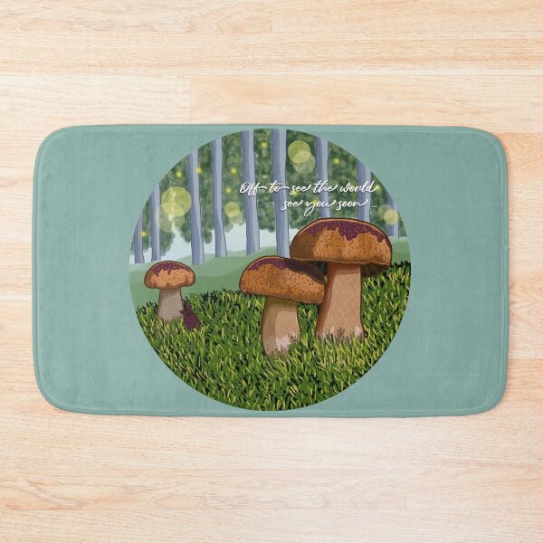 Item preview, Mushroom Travel Adventure See The World designed and sold by WillowerStudio.