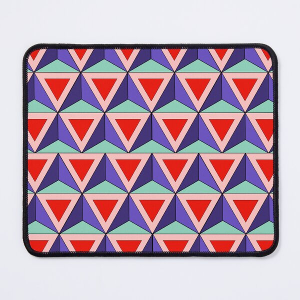 Item preview, Retro 3D Geometric Triangle Pattern designed and sold by Lonandie.