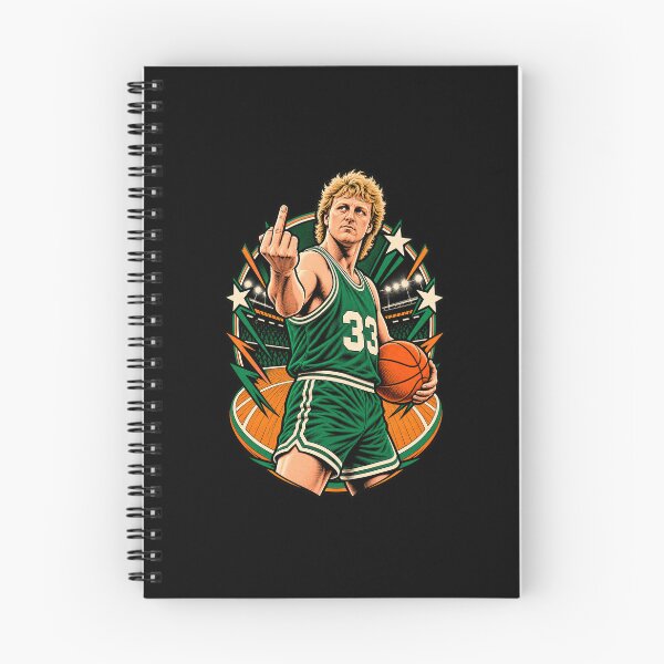 Item preview, Larry Bird – Retro Celtics Basketball designed and sold by Pandaburba.