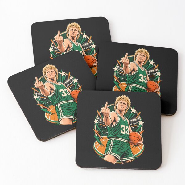 Item preview, Larry Bird – Retro Celtics Basketball designed and sold by Pandaburba.