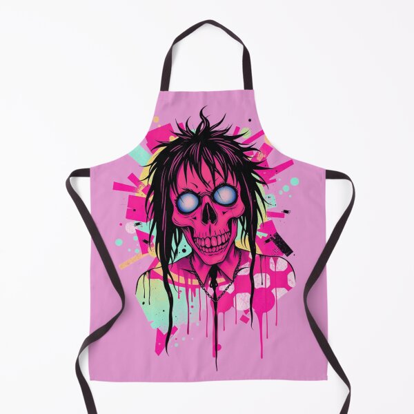 Item preview, Pink Pop Punk Skull Goth Grunge Emo Art designed and sold by ERODED SELF.