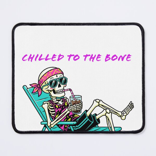 Item preview, Chilled to the Bone Retro Summer Skeleton Halloween designed and sold by KMKDesignStudio.