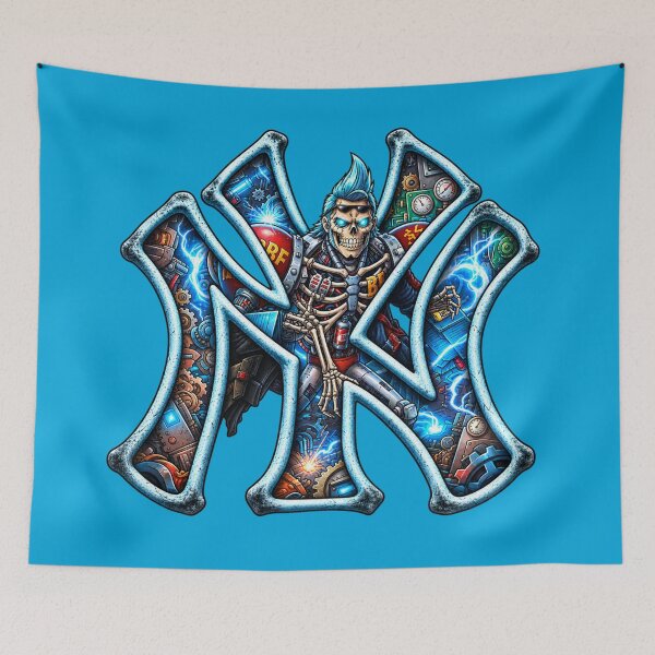 Item preview, Franky Skeleton Cyber Cyborg New York Streetwear Monogram designed and sold by Francisbb.