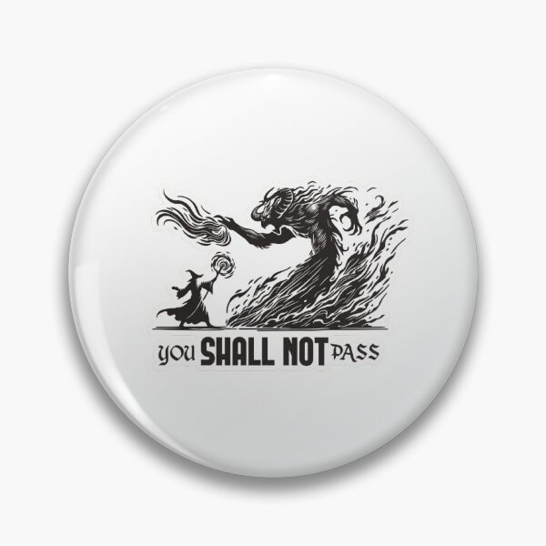Item preview, Gandalf You Shall Not Pass designed and sold by BigBarts11.