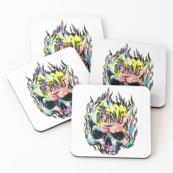 Item preview, The Offspring Punk Flaming Skull  designed and sold by reliew-atsica.