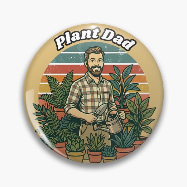 Item preview, Plant Dad designed and sold by WrenAndWhimsy.