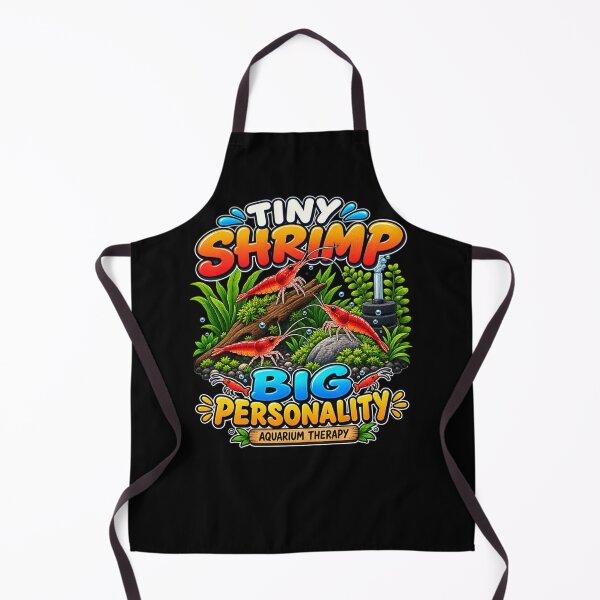 Item preview, Funny Freshwater Shrimp Keeper Tiny Shrimp Big Personality designed and sold by MagicSD Designs.