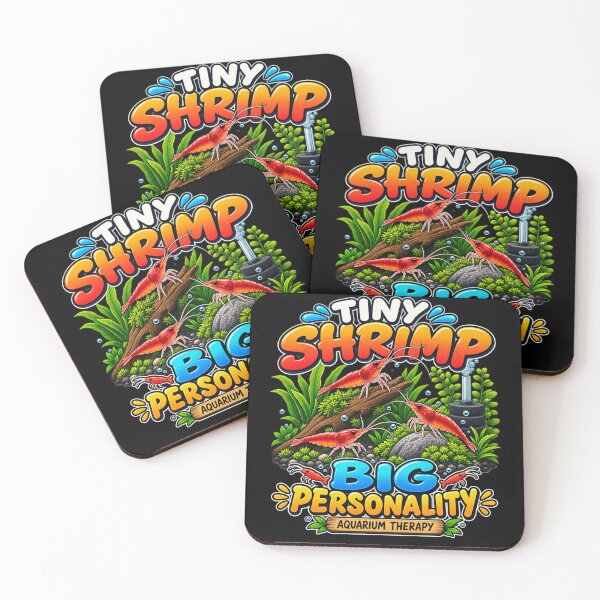 Item preview, Funny Freshwater Shrimp Keeper Tiny Shrimp Big Personality designed and sold by MagicSD Designs.