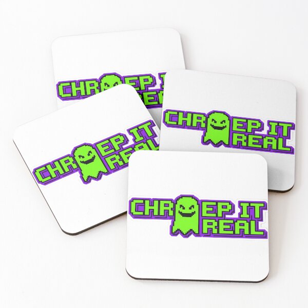 Item preview, Chreep It Real Pixel Art Halloween Ghost designed and sold by KMKDesignStudio.
