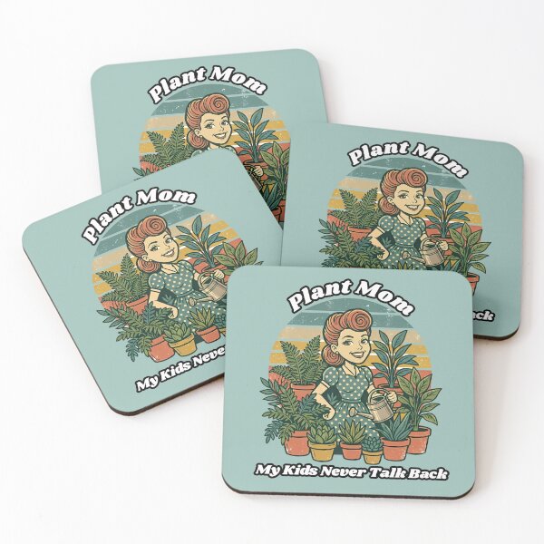 Item preview, Plant Mom, My Kids Never Talk Back designed and sold by WrenAndWhimsy.