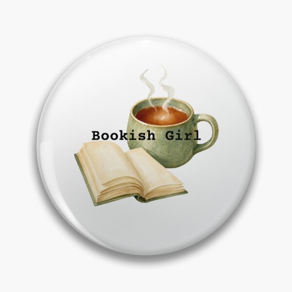 Item preview, Bookish Girl Book Lover Bookworm BookTok Reading Aesthetic Sticker designed and sold by By The Moon.