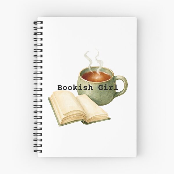 Item preview, Bookish Girl Book Lover Bookworm BookTok Reading Aesthetic Sticker designed and sold by By The Moon.