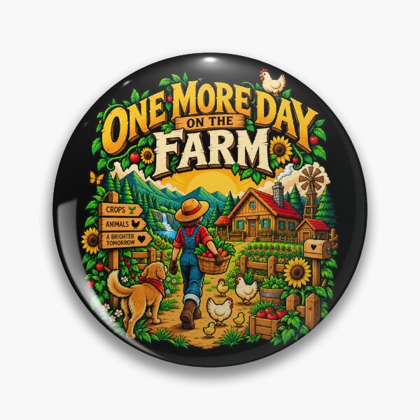 Item preview, Stardew Valley – One More Day on the Farm designed and sold by Pandaburba.