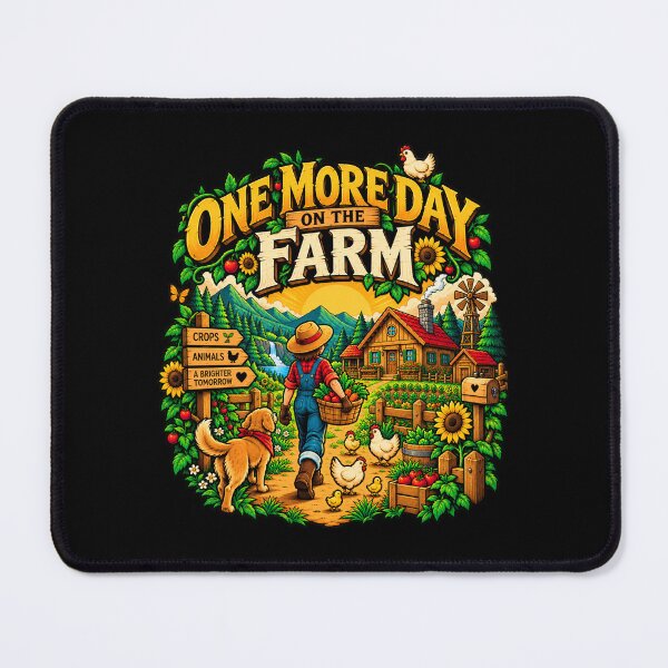 Item preview, Stardew Valley – One More Day on the Farm designed and sold by Pandaburba.