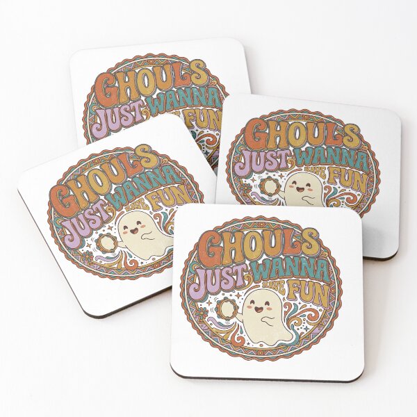 Item preview, Ghouls Just Wanna Have Fun Retro Halloween designed and sold by KMKDesignStudio.