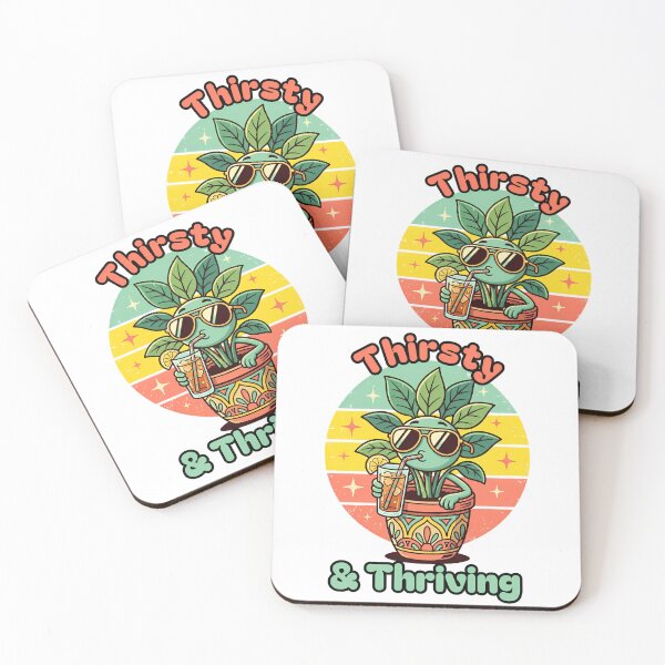 Item preview, Thirsty and Thriving designed and sold by WrenAndWhimsy.