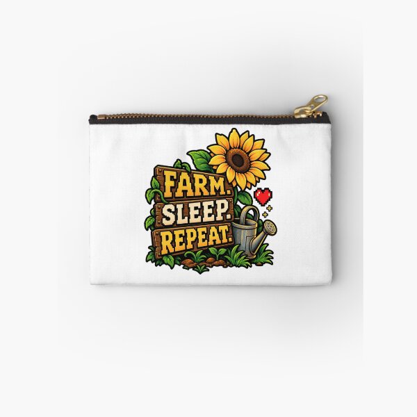 Item preview, Farm Sleep Repeat – Cozy Farming Gamer designed and sold by Pandaburba.