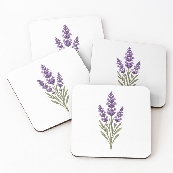 Item preview, Botanical Lavender Bunch Vintage Illustration Art designed and sold by HappyOops.