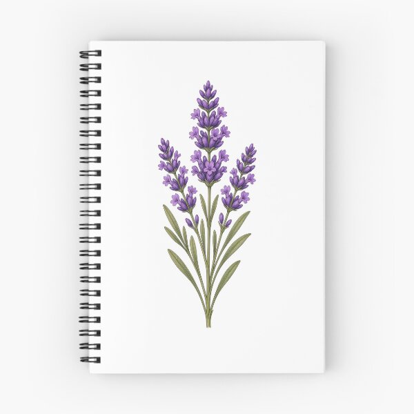 Item preview, Botanical Lavender Bunch Vintage Illustration Art designed and sold by HappyOops.