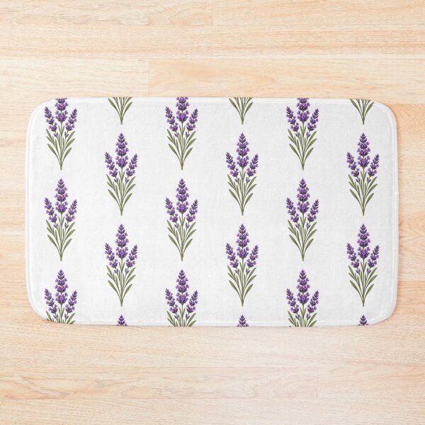 Item preview, Botanical Lavender Bunch Vintage Illustration Art designed and sold by HappyOops.