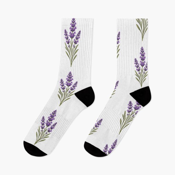 Item preview, Botanical Lavender Bunch Vintage Illustration Art designed and sold by HappyOops.