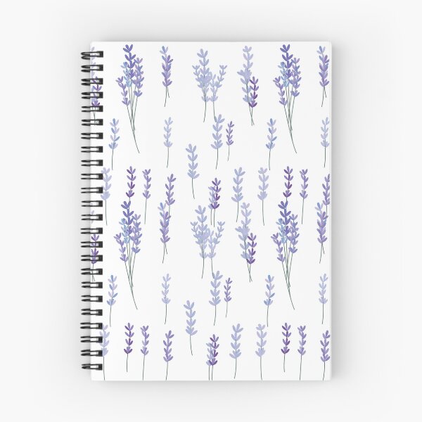 Item preview, Minimalist Lavender Flower Pattern Cute Purple Lilac Floral designed and sold by KMKDesignStudio.