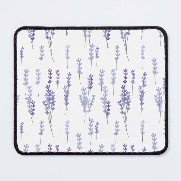 Item preview, Minimalist Lavender Flower Pattern Cute Purple Lilac Floral designed and sold by KMKDesignStudio.