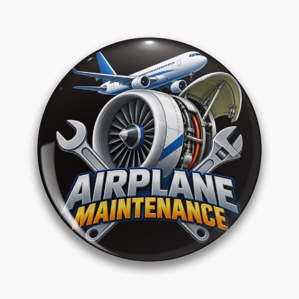 Item preview, Airplane Maintenance – Aircraft Mechanic Aviation Repair designed and sold by Tadeusz1.
