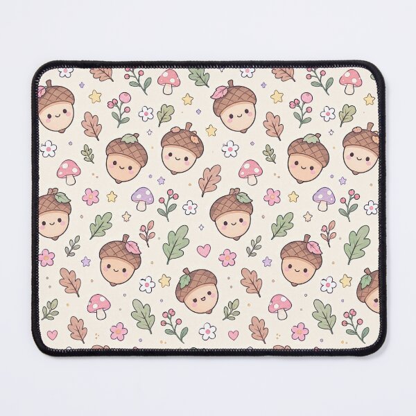 Item preview, Kawaii Acorn Friends Pattern designed and sold by Soft Berry Studio.