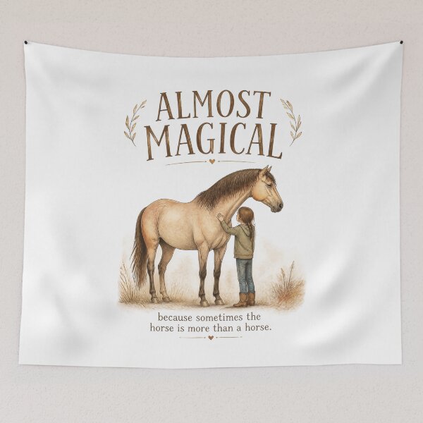 Item preview, Almost Magical Horse Is More Than a Horse designed and sold by AleksandraJac05.