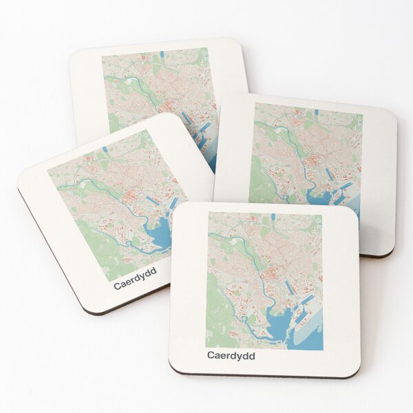 Item preview, Cardiff Minimalistic Map Art designed and sold by MapsNerd.