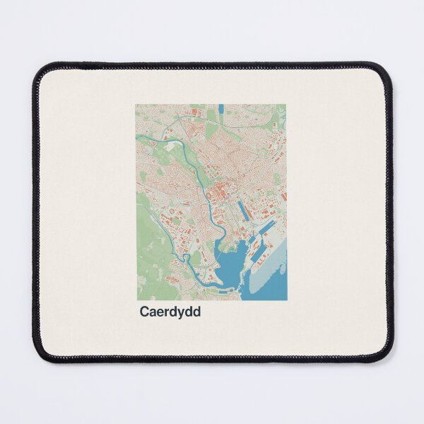 Item preview, Cardiff Minimalistic Map Art designed and sold by MapsNerd.