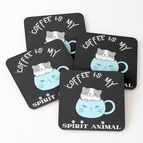 Item preview, Coffee Is My Spirit Animal. designed and sold by Dinasshop.