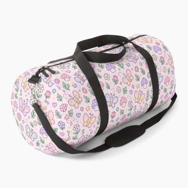 Item preview, Kawaii Butterfly Forest Pattern designed and sold by Soft Berry Studio.