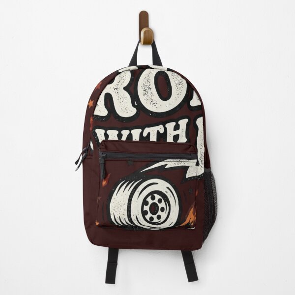 Item preview, Roll With It – Retro Skateboarding Vintage Streetwear Design designed and sold by RajDeals.