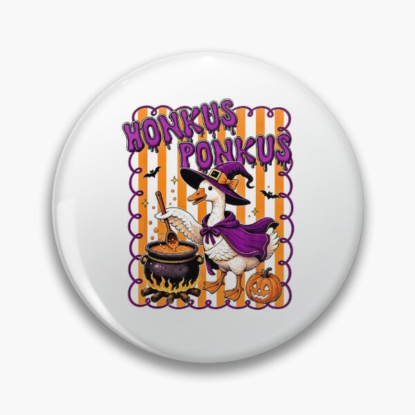 Item preview, Honkus Ponkus Funny Halloween Witch Goose Vintage designed and sold by Rahamkshop.