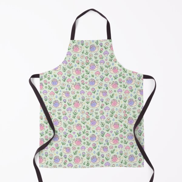 Item preview, Kawaii Flower Snail Pattern designed and sold by Soft Berry Studio.