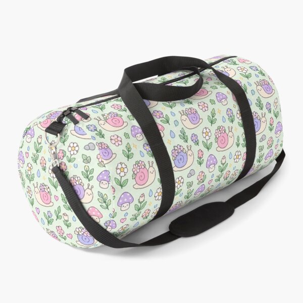 Item preview, Kawaii Flower Snail Pattern designed and sold by Soft Berry Studio.