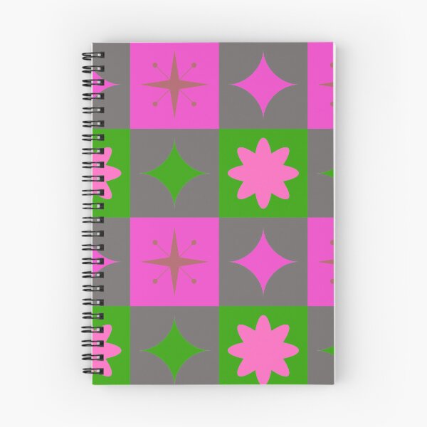 Artikelvorschau, Mid Century Pattern - Pink, Green, Grey entworfen und verkauft von SwellGoodsArt.