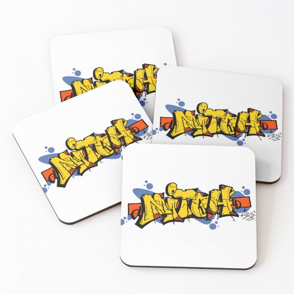 Item preview, Yellow Wildstyle Graffiti designed and sold by neuva-brand.