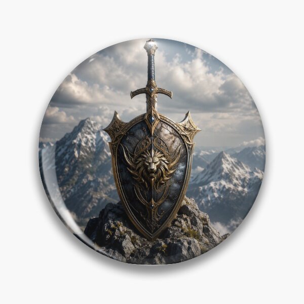 Item preview, Legendary Shield of the Royal Lion designed and sold by JuViRo.