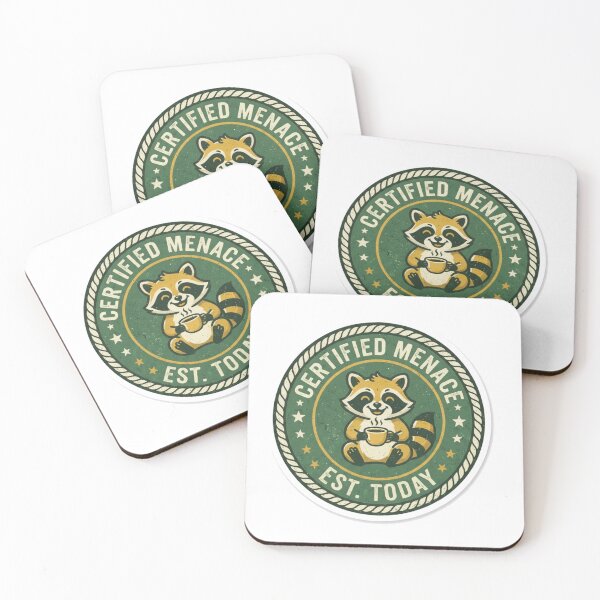 Item preview, Certified Menace Retro Badge Funny designed and sold by TandCDesign.