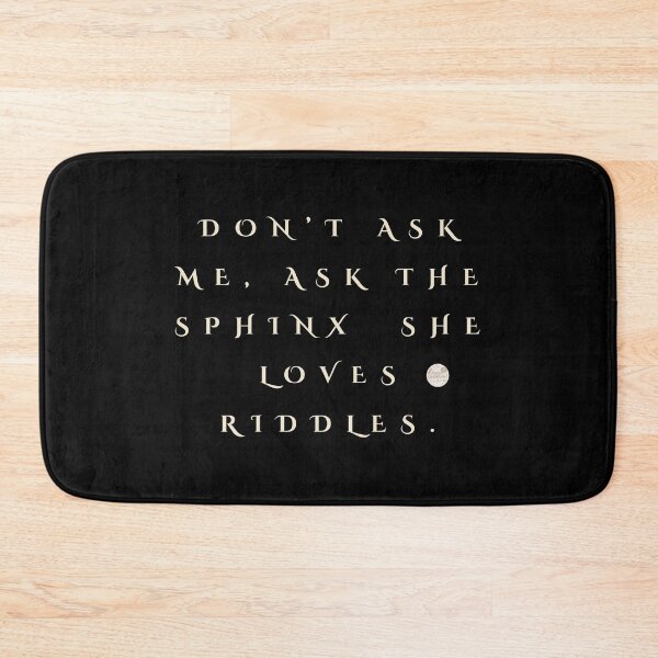 Item preview, Don’t ask me, ask the Sphinx she loves riddles designed and sold by mythographiaart.