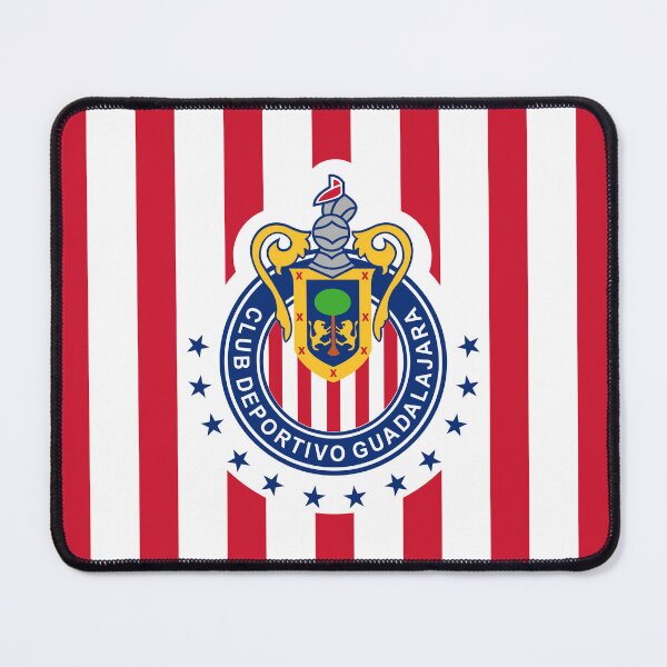 Item preview, Guadalajara Football Club Crest | Red and White Mexican Soccer Design designed and sold by Lifer Art and Design.