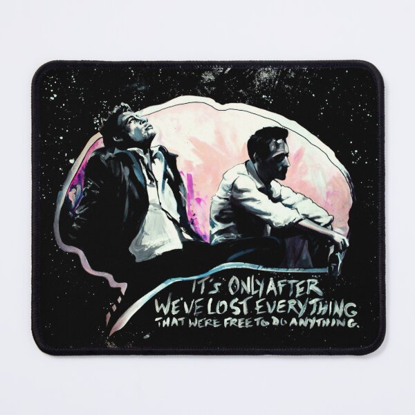 Item preview, Fight Club We're Free to Do Anything Art designed and sold by Studio LaClair.