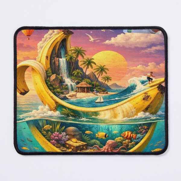 Item preview, THE BANANA BEACH designed and sold by ARTSBYSREMONTHO.