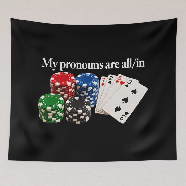 Item preview, My Pronouns Are All/in designed and sold by JeyVel.